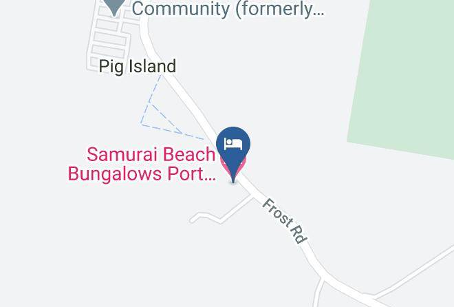 Port Stephens - Samurai Beach Bungalows Port Stephens Yha Maps