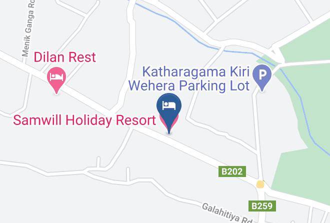 Badulla - Samwill Holiday Resort Maps