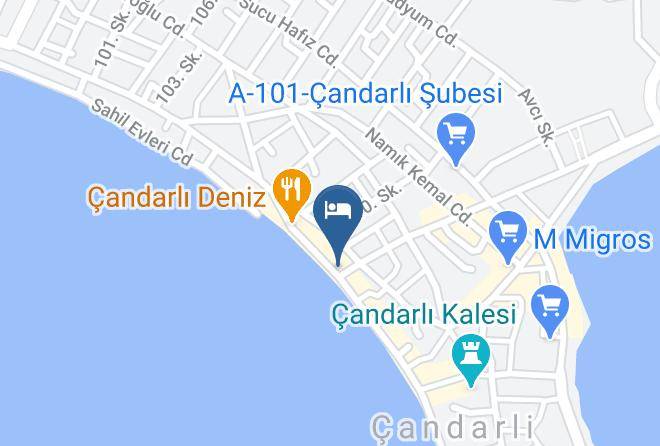 Dikili - Otel Samyeli Maps