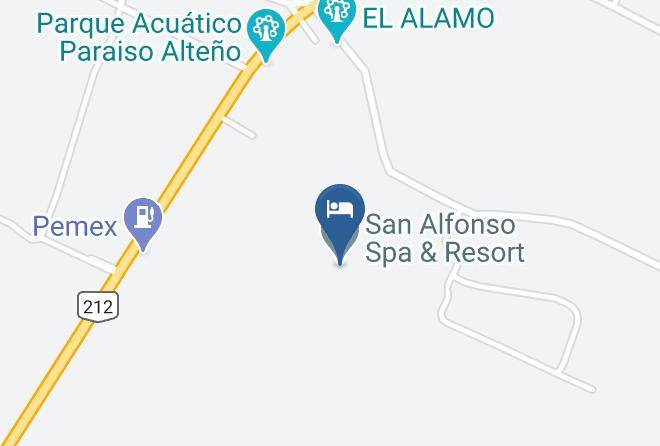 Encarnacion De Diaz - San Alfonso Spa & Resort Maps
