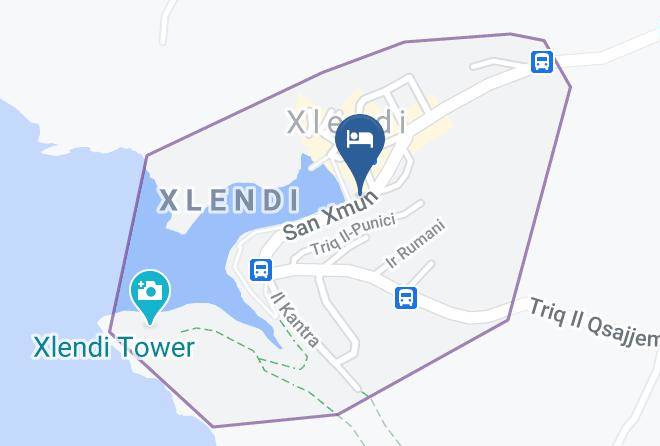 Munxar - San Andrea Hotel Maps