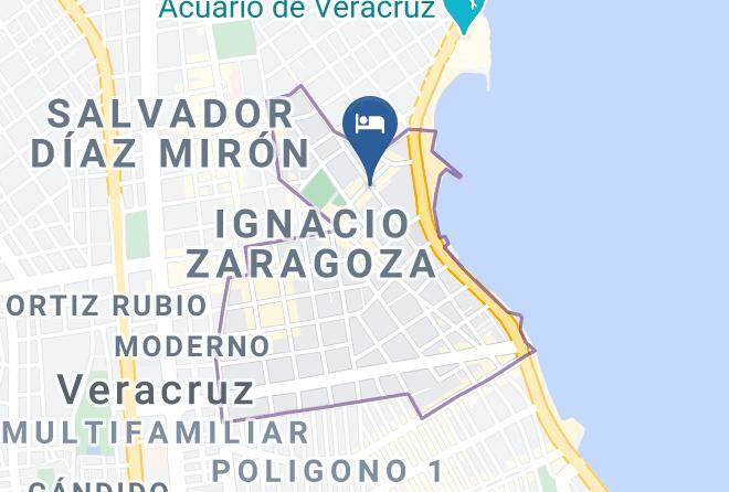 Veracruz Ignacio Zaragoza - San Angel Maps