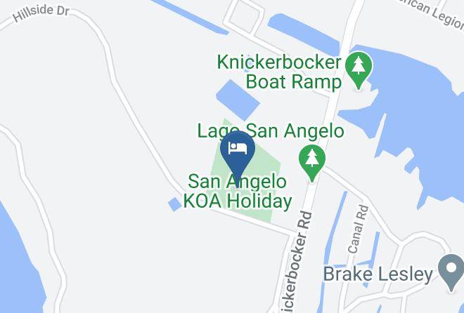 Tom Green - San Angelo Koa Holiday Maps