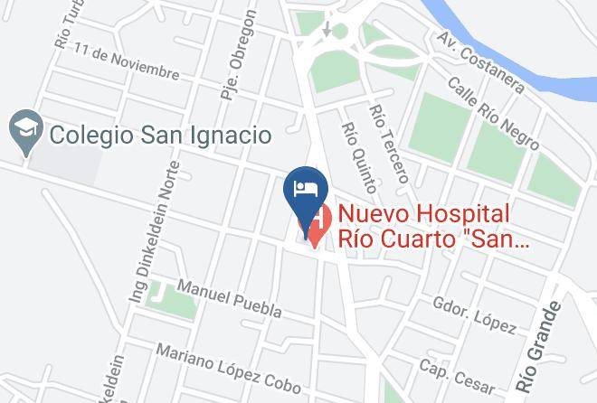 Rio Cuarto Department - San Antonio Hotel Maps