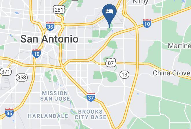 Bexar - San Antonio Koa Holiday Maps