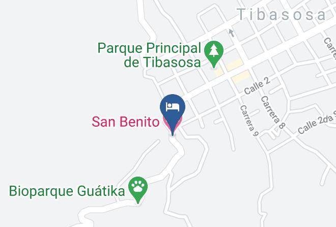 Tibasosa - San Benito Hotel Maps