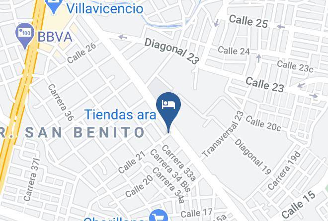Villavicencio - San Benito Residencias Maps
