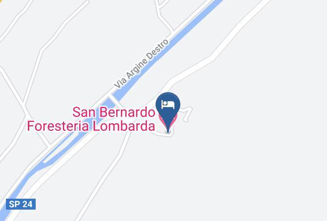 Sondrio - San Bernardo Foresteria Lombarda Maps