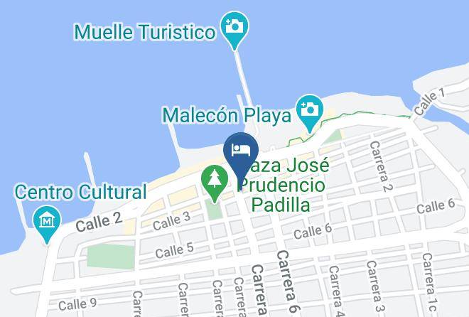 San Bernardo Hotel Map