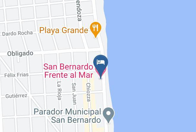 Mar Del Tuyu - San Bernardo Frente Al Mar Maps