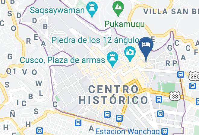Cusco - San Blas Spanish School Maps