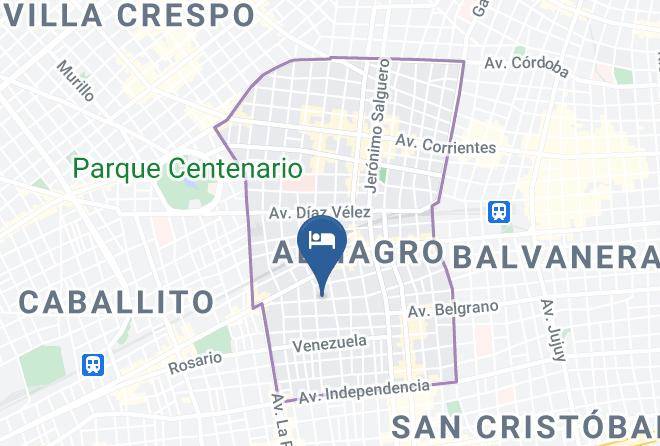 Buenos Aires - San Carlos Hotel Maps