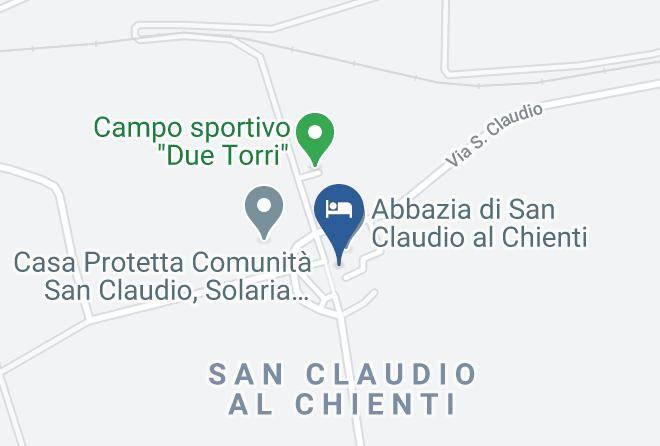 San Claudio Map