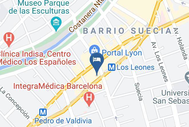 Santiago - San Cristobal Suites Santiago Maps
