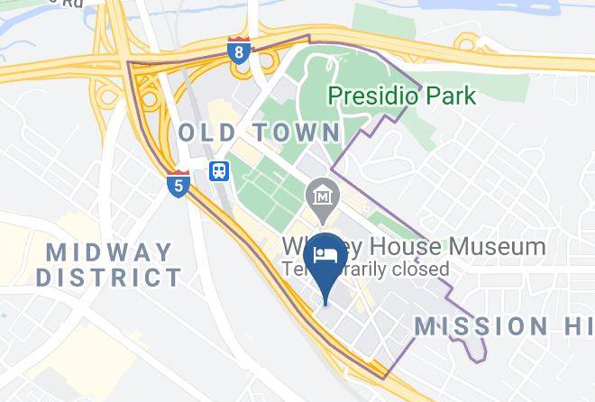 San Diego - San Diego Airport Hotel Maps