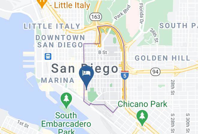 San Diego - San Diego Marriott Gaslamp Quarter Maps