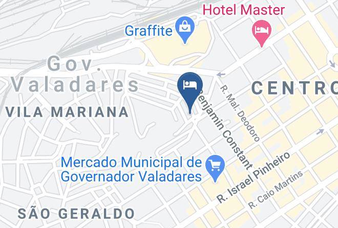 Governador Valadares - San Diego Suites Governador Valadares Maps