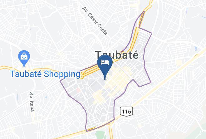 Taubate - San Diego Suites Taubate Hoteis Arco Maps