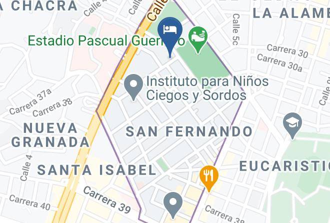 Cali - Hotel San Fernando Real Maps
