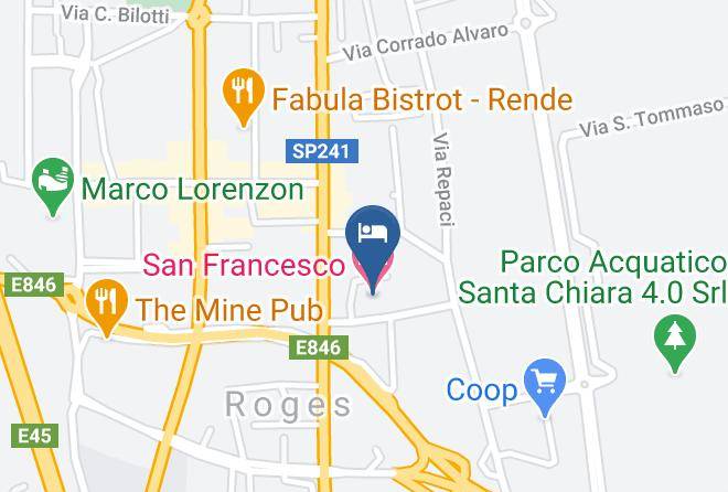 Cosenza - San Francesco Maps