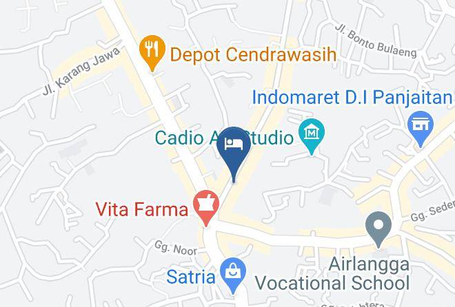 Balikpapan - San Francisco Boutique Hotel Maps