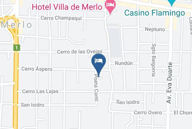 Santa Rosa Dellara - Complejo San Francisco Merlo Maps