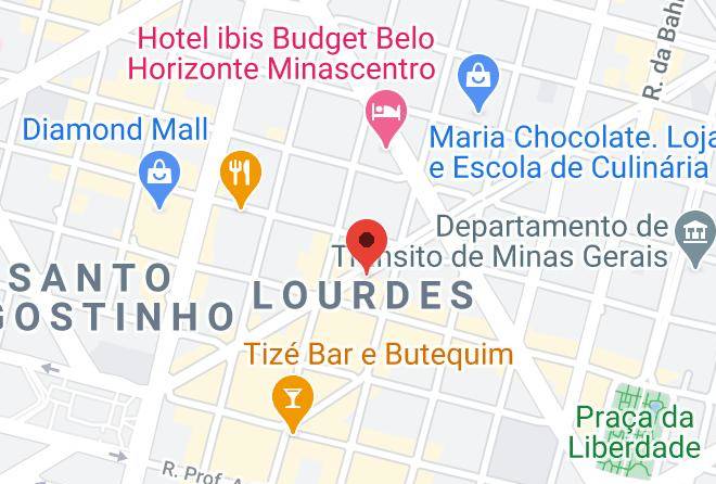 Belo Horizonte - Ramada By Wyndham Belo Horizonte Lourdes Maps