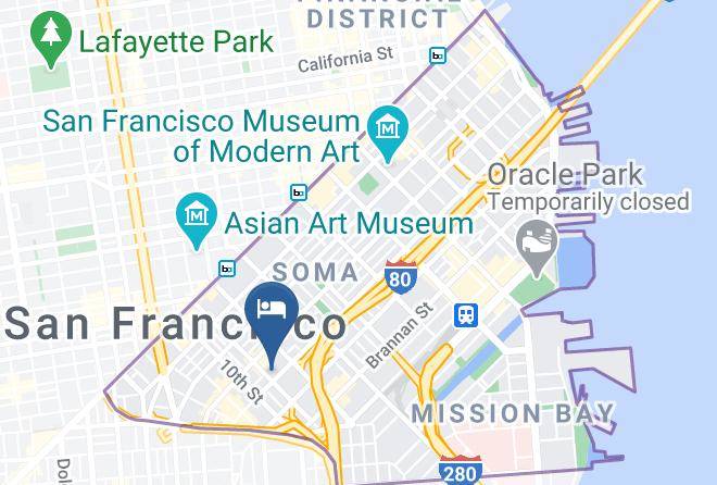 San Francisco - San Francisco Inn Maps