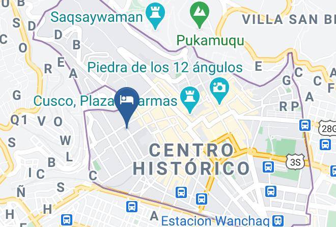 Cusco - San Francisco Plaza Hotel Maps