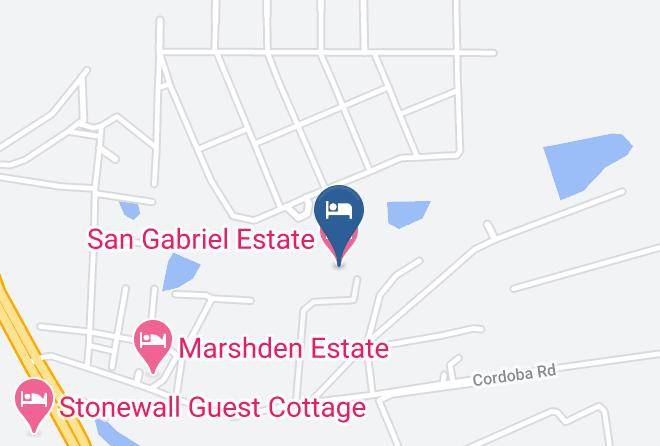 Cape Winelands - San Gabriel Estate Maps