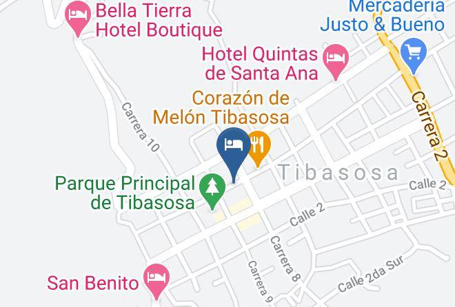 Tibasosa - San Gabriel Hospederia Maps