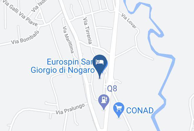 Udine - San Giorgio Hotel Maps