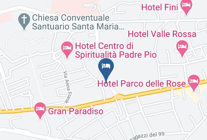 Foggia - San Giovanni Rotondo Palace Alihotels Maps