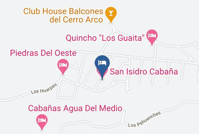 Mendoza - San Isidro Cabana Maps