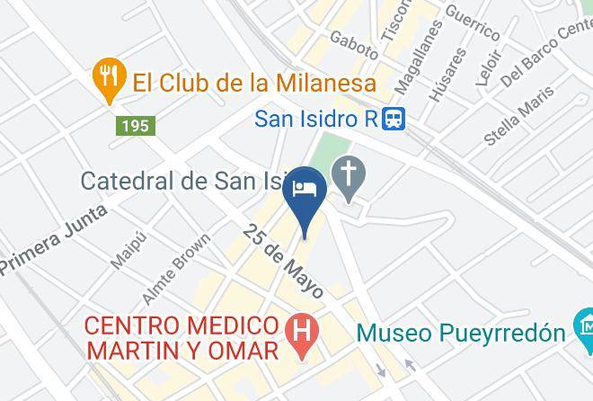 San Isidro - San Isidro Plaza Hotel Maps