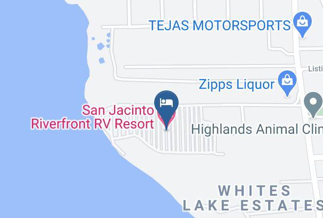 Harris - San Jacinto Riverfront Rv Resort Maps