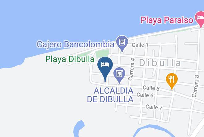 Dibulla - San Jeronimo Hotel Maps