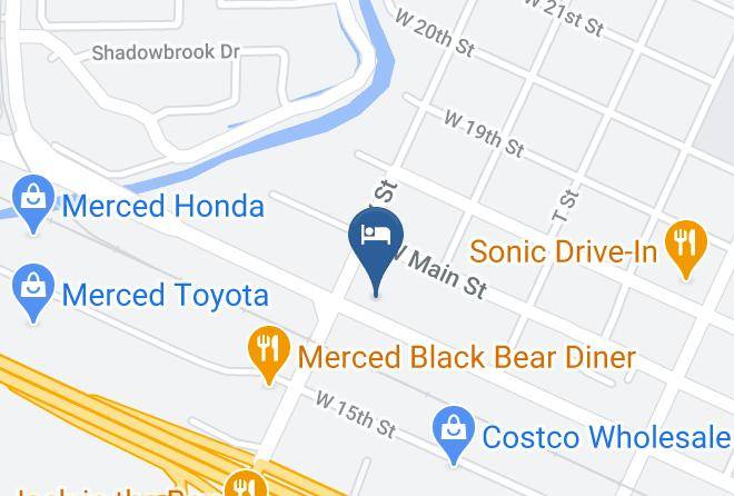 Merced - San Joaquin Motel Maps