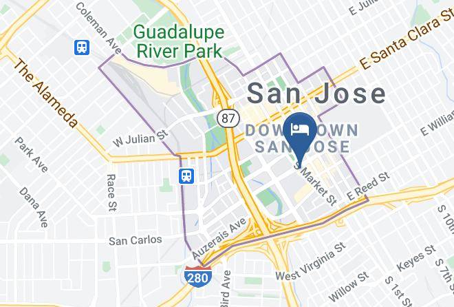 Santa Clara - San Jose Marriott Maps