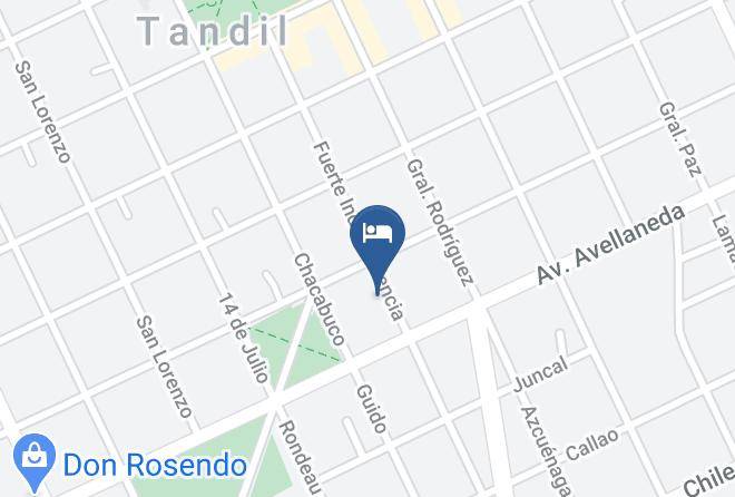 Tandil Partido - T Design Hotel Boutique Maps