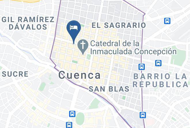 Cuenca - San Juan Hotel Maps