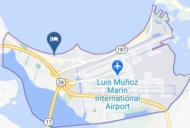 Carolina - San Juan Water And Beach Club Hotel Maps