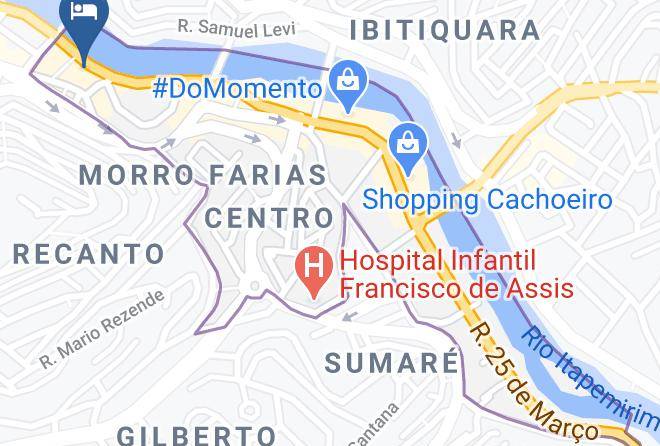 Cachoeiro De Itapemirim - San Karlo Hotel Maps
