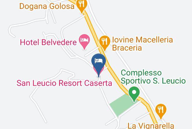 Caserta - San Leucio Resort Caserta Maps