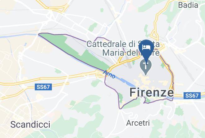 Florence - San Lorenzo Affittacamere Maps