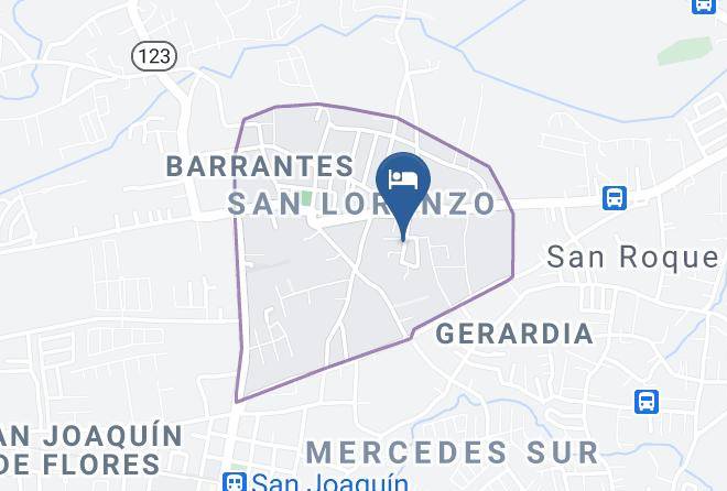 Flores - San Lorenzo Inn Maps