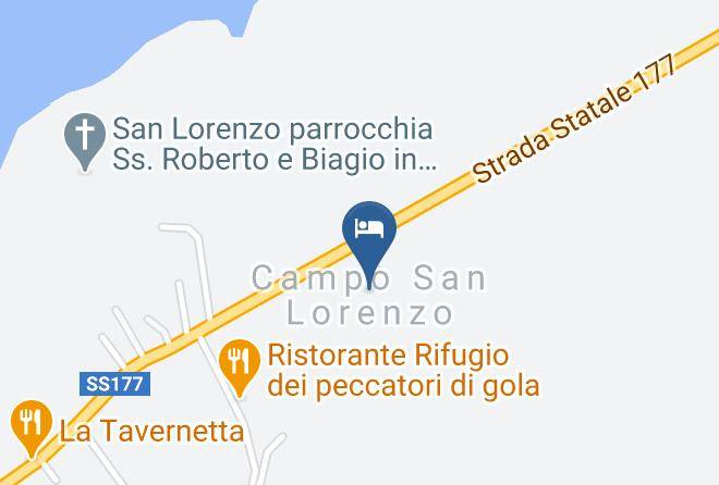 Cosenza - San Lorenzo Si Alberga Maps