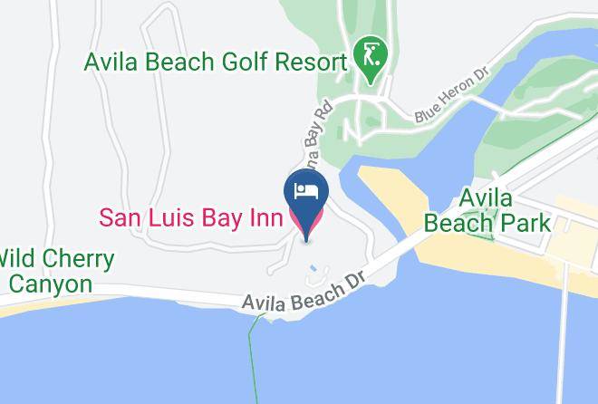 San Luis Obispo - San Luis Bay Inn Maps
