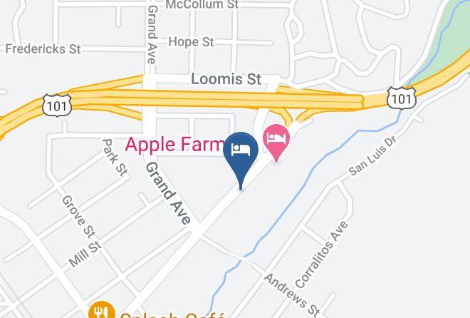 San Luis Obispo - San Luis Creek Lodge Maps