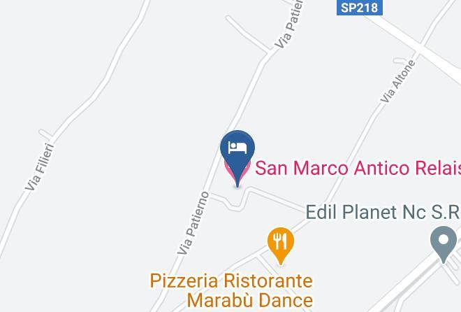 Bari - San Marco Antico Relais Maps